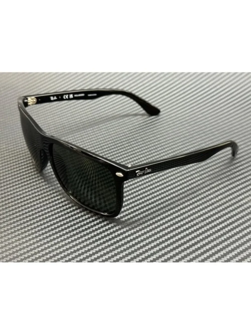 New Ray-Ban Men Black Sunglasses 60-18-145